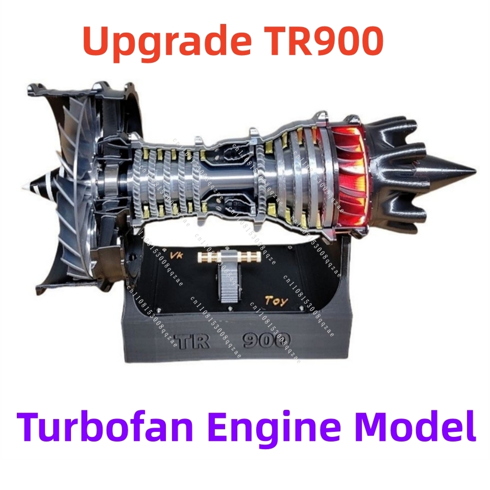 Model Kit Engine - Yükseltilmiş TR900 Turbofan Motor Modeli DIY