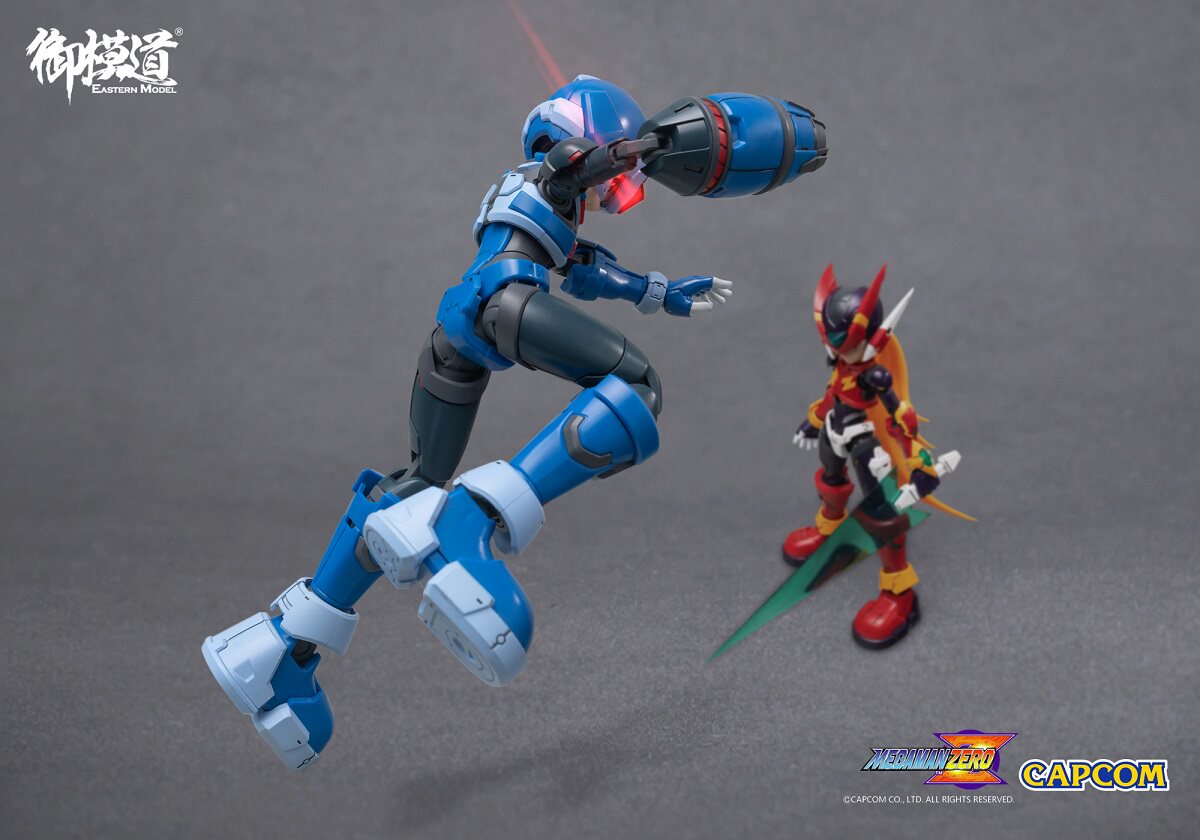Model Kit Ultraman Zero - E-MODEL CAPCOM Megaman Zero GBA Montaj