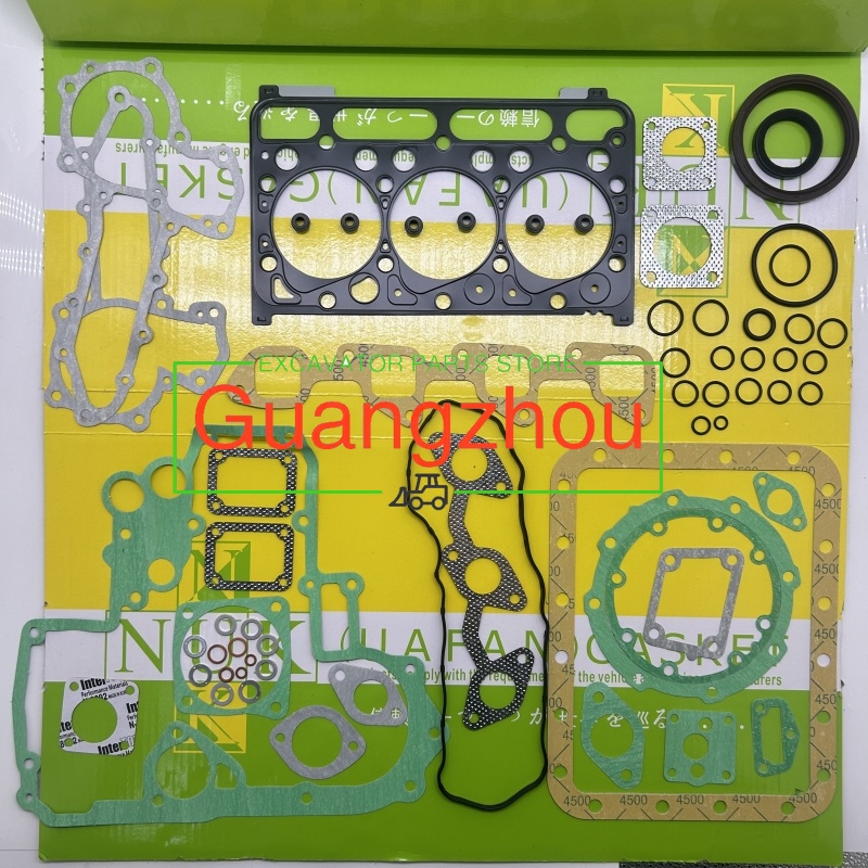 Model Kit Engine - Kubota D1803 Ekskavatör Motorları için Komple