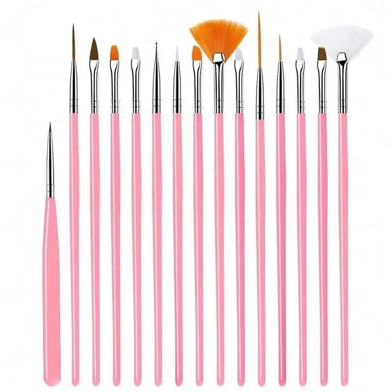 Paint Model Kit - 15 adet İnce Detay Boya Fırçası