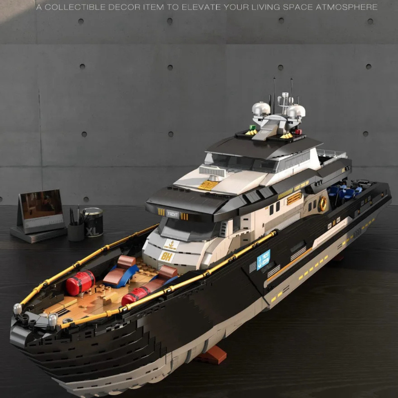 Model Kit Yacht - Reobrix 66103 Dev Lüks Yat Gemisi