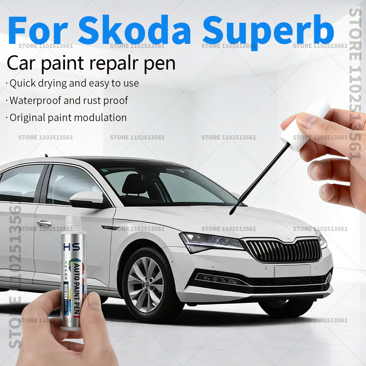 Skoda Superb için Araba Boya O - Paint Model Kit incelemesi ve fiyatı