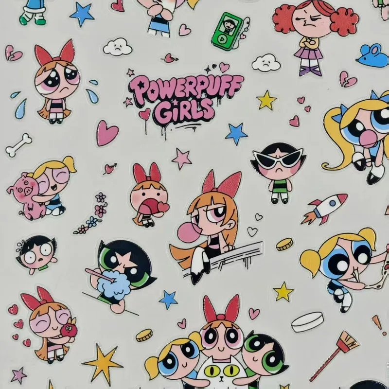 Powerpuff Girls Çıkartmaları,  - Model Kit Anime Girl incelemesi ve fiyatı