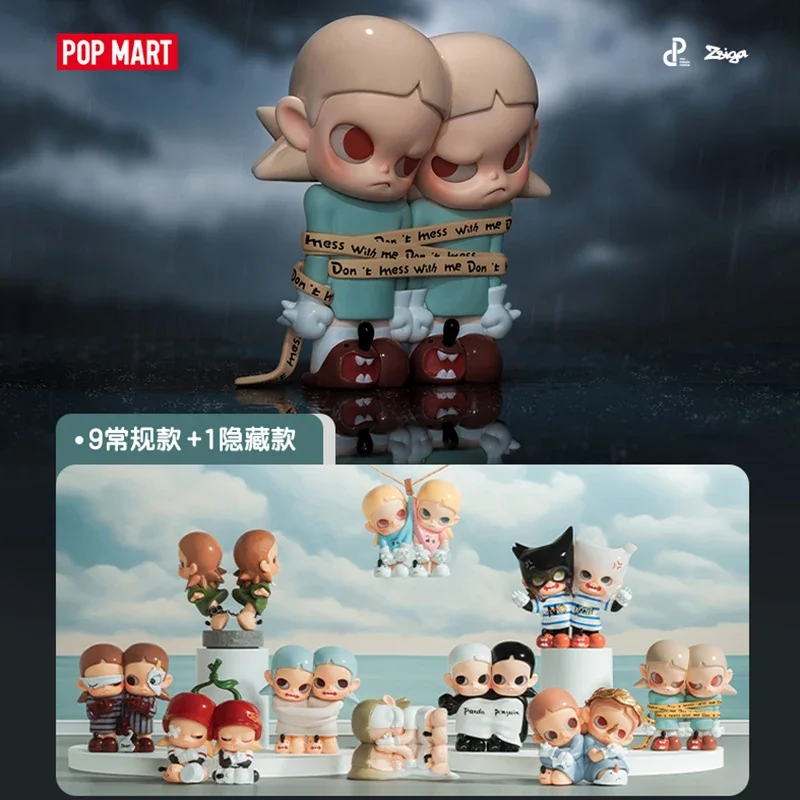 POPMART Zsiga Twins Serisi Kör - Model Kit Anime Girl incelemesi ve fiyatı