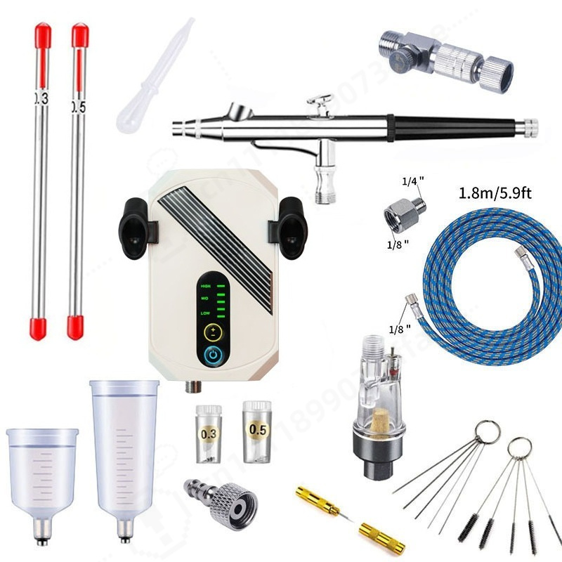 Mini Airbrush Kompresör Kiti,  - Paint Model Kit incelemesi ve fiyatı