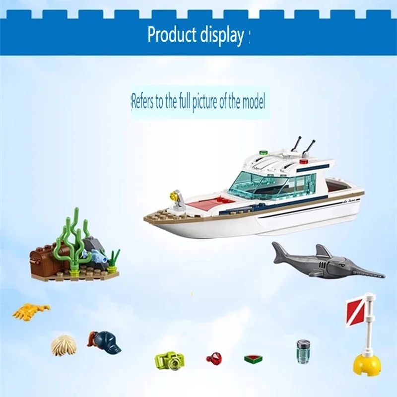 Şehir Serisi 60221 Sunshine Da - Model Kit Yacht incelemesi ve fiyatı