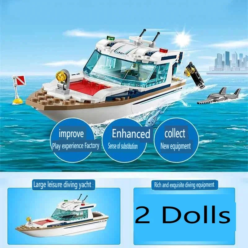 Şehir Serisi 60221 Sunshine Da - Model Kit Yacht incelemesi ve fiyatı