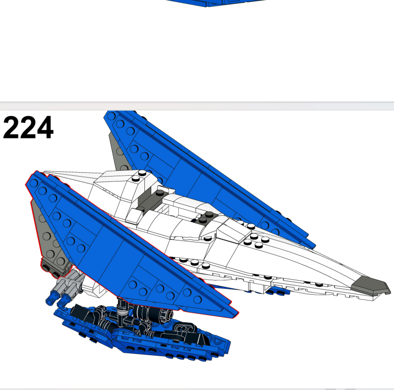 Beyaz Arwing Modeli MOC Yapı T - Model Kit Fantasy incelemesi ve fiyatı
